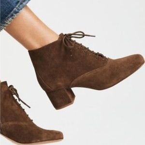 MADEWELL Brown The Walker Lace-up Suede Boots
Size 6
